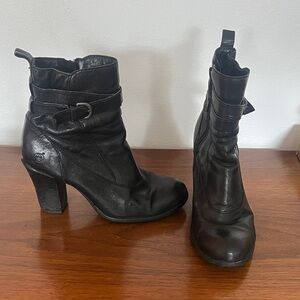 Bjorn Borg Black Heeled Boots